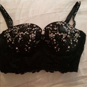 Bustier Bebe Black